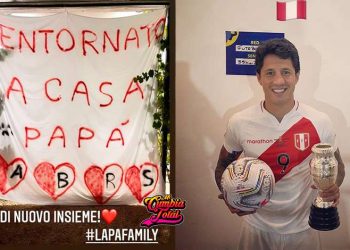 ¡BIENVENIDO A CASA! Gianluca Lapadula volvió a Italia y le dieron tremenda sorpresa