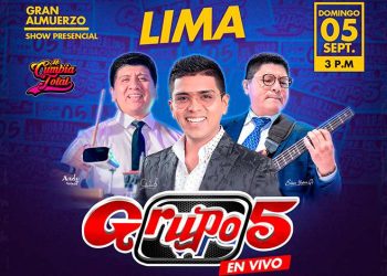 GRUPO 5: Concierto presencial EN LIMA