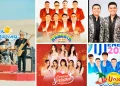 portadas de diferentes agrupaciones cumbia de peru