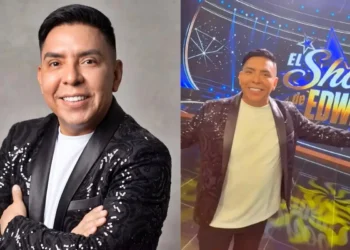 Edwin Sierra sonriendo en su programa de televisión El Show de Edwin